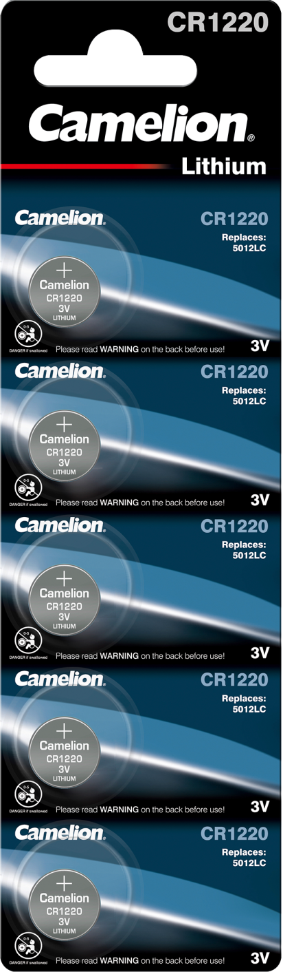 Литиева батерия Camelion CR1220