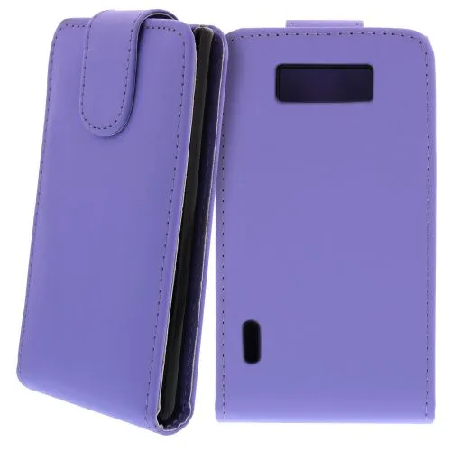 FLIP калъф за LG P700 Optimus L7 Light Purple
