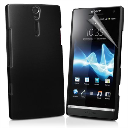 Протектор за телефон Sony Xperia J LT26i Clear