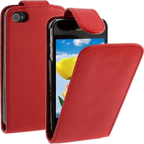 Калъф за телефон iPhone 4/4S Red (Nr:7)
