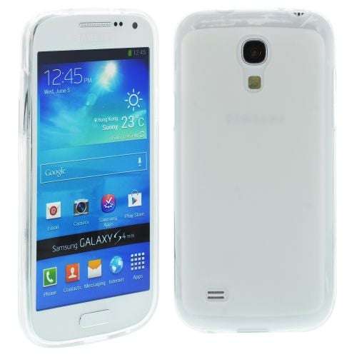 Силиконов кейс за Samsung Galaxy S4 mini - white