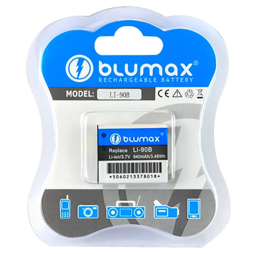 Blumax батерия за Olympus Li-90B 940mAh