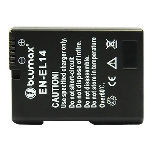 Blumax батерия за Nikon EN-EL14 decoded 950mAh