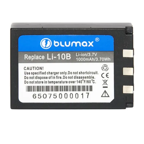 Blumax батерия за Olympus Li-10B Li-lon 1000mAh