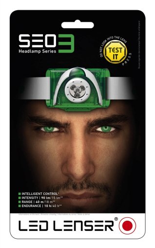 Фенер LED LENSER 6103 SEO3 - Зелен