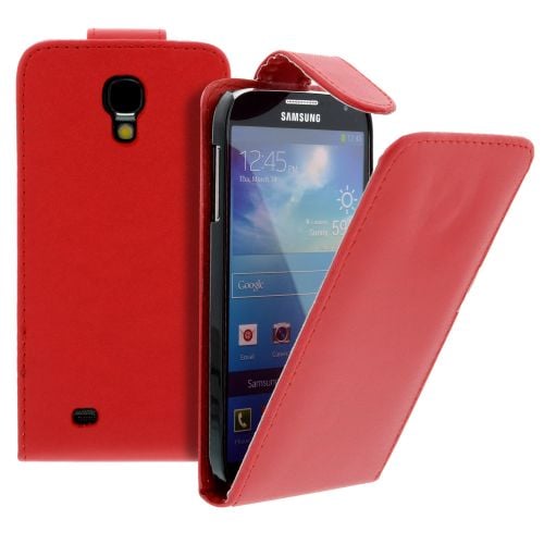 Flip Case for Samsung Galaxy S4/i9500 Red (Nr:7)