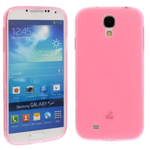 Silicon Case for Samsung Galaxy S4/i9500 Pink