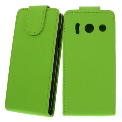 FLIP калъф за Huawei Ascend Y300 Green