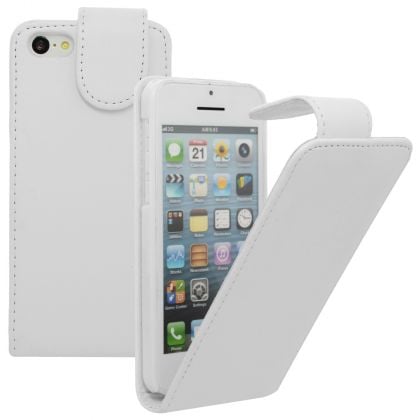 FLIP калъф за Apple iPhone 5c White(Nr 15)