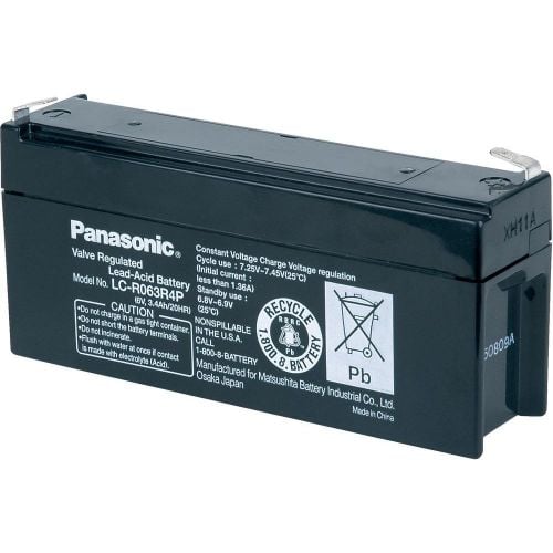 PANASONIC  6V / 3.4 Ah LC-R063R4P