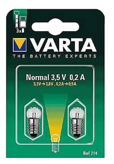 Kрушка за фенер Varta V714 Argon 3,5V