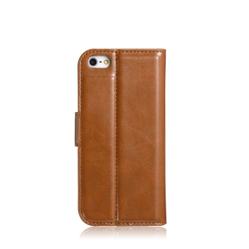 Blumax PU Wallet Bookstyle Case iPhone 5 Brown