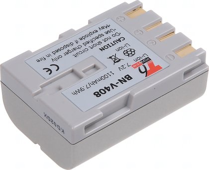 Батерия за видеокамера JVC BN-V408, Цвят - шампанско, 1100 mAh