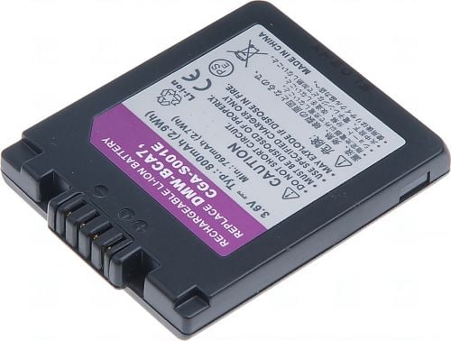 Батерия за фотоапарат Panasonic CGA-S001E, CGR-S001, DMW-BCA7, BP-DC2, 800 mAh