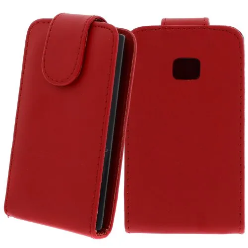 FLIP калъф за LG E400 Optimus L3 Red (Nr 7)