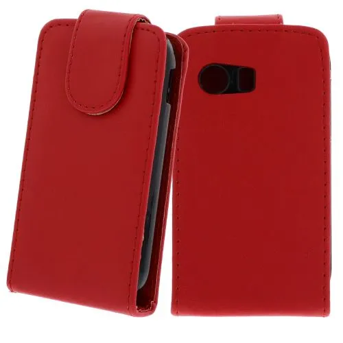 FLIP калъф за Samsung Galaxy Y GT-S5360 Red (Nr 7)