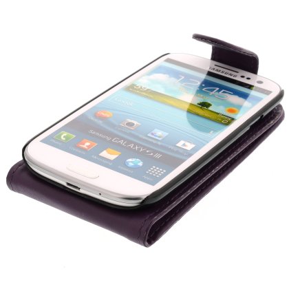 FLIP калъф за Samsung Galaxy S3 i9300 Purple