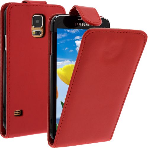 FLIP калъф за Samsung Galaxy S5 Red (Nr 7)