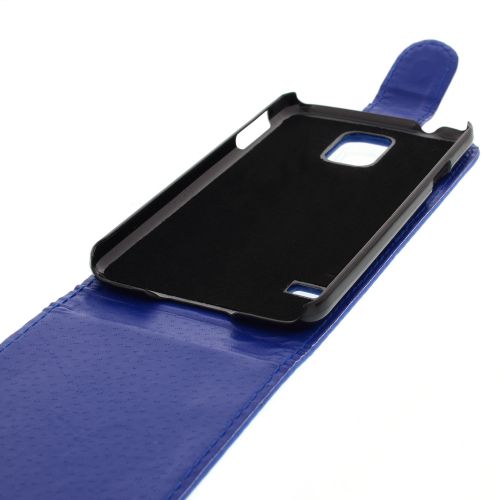 FLIP калъф за Samsung Galaxy S5 Dark Blue (Nr 11)