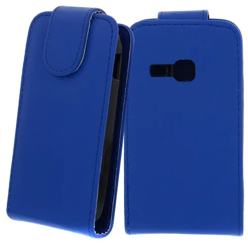 FLIP калъф за Samsung Galaxy Young Duos S6312 Dark Blue (Nr 11)