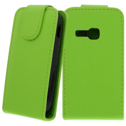 FLIP калъф за Samsung Galaxy Young Duos S6312 Green(Nr 30)