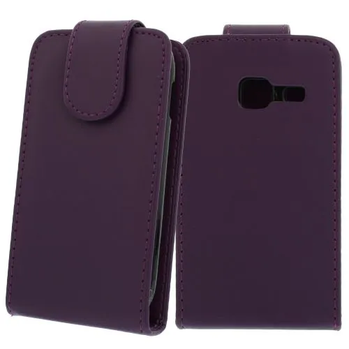 FLIP калъф за Samsung Galaxy Ace Duos GT-S6802 Purple (Nr 33)