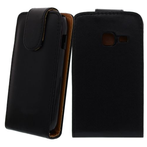 FLIP калъф за Samsung Galaxy Ace Duos GT-S6802 Black