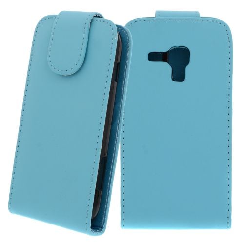 FLIP калъф за Samsung Galaxy S Duos GT-S7562 Hell Blue (Nr 19)