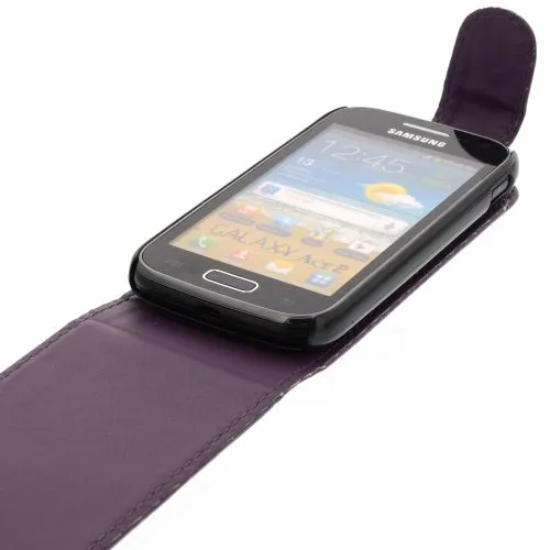 FLIP калъф за Samsung Galaxy Ace 2 GT-i8160 Purple (Nr 33)