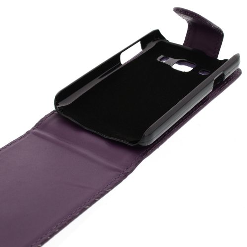 FLIP калъф за Samsung Galaxy Xcover GT-S5690 Purple (Nr 33)