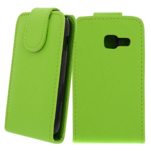 FLIP калъф за Samsung Galaxy Y Duos GT-S6102 Green (Nr 30)