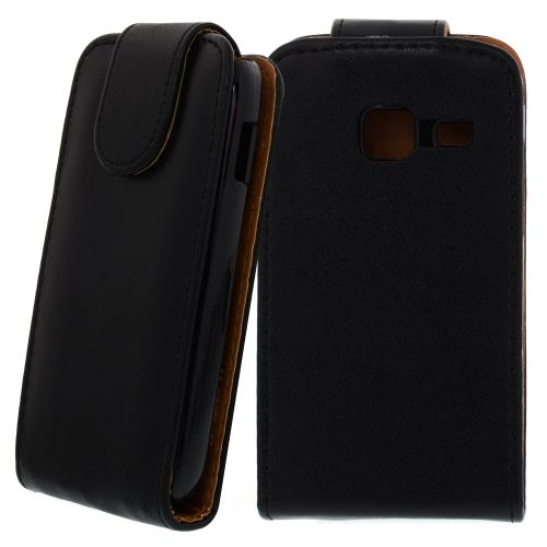 FLIP калъф за Samsung Galaxy Y Duos GT-S6102 Black