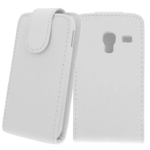 FLIP калъф за Samsung Galaxy Ace Plus GT-S7500 White (Nr 15)