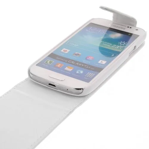 FLIP калъф за Samsung Galaxy S4 Mini i9190 White