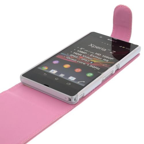 FLIP калъф за Sony Xperia Z Pink (Nr 13)