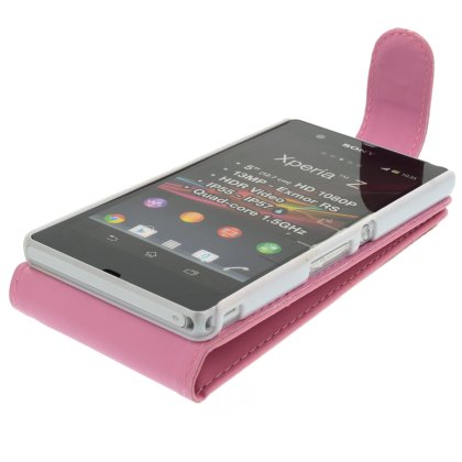 FLIP калъф за Sony Xperia Z Pink
