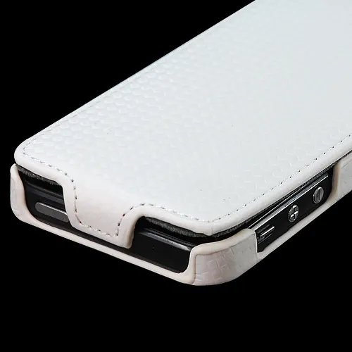 Slim FLIP калъф за iPhone 5 White