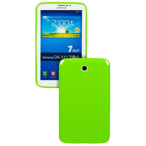 Силиконов кейс за Samsung Galaxy Tab 3-7''P3200 Green+SP