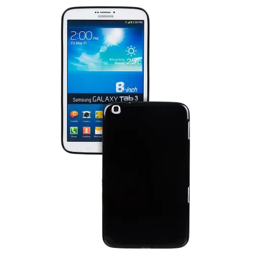 Силиконов кейс за Samsung Galaxy Tab 3-8'' T3110 Black+SP