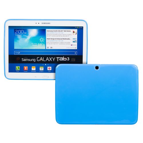 Силиконов кейс за Samsung Galaxy Tab3-10,1''P5200 Blue+SP