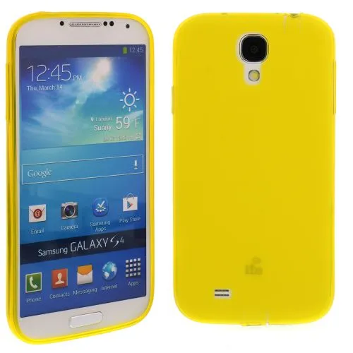 Силиконов кейс за Samsung Galaxy S4 i9500 Yellow