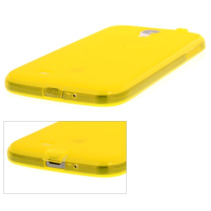 Силиконов кейс за Samsung Galaxy S4 i9500 Yellow