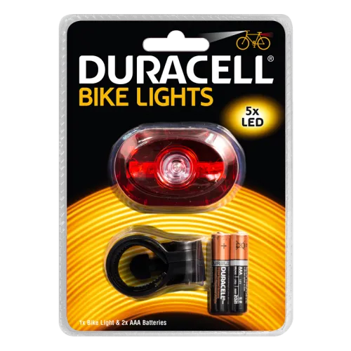 Фенер за велосипед Duracell Bike Light B03 + 2xAAA BL1