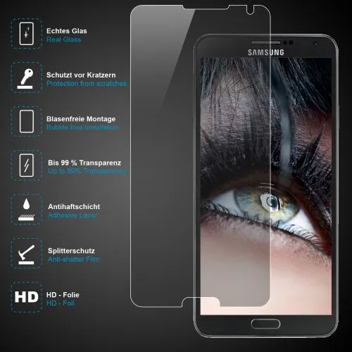 Стъклен протектор Samsung Note 4   0.30mm/2,5D