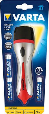Фенер Varta 16615 Trilogy LED Light + 3xAAA