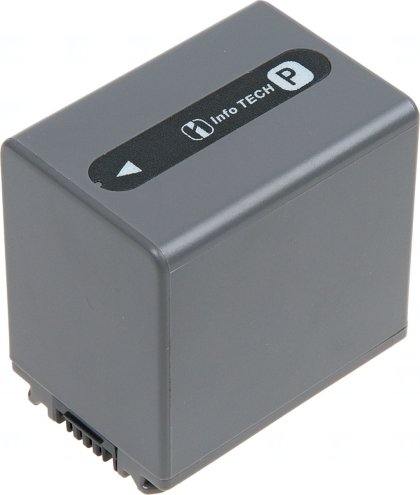 Батерия за видеокамера Sony NP-FP90, Сива, 2460mAh