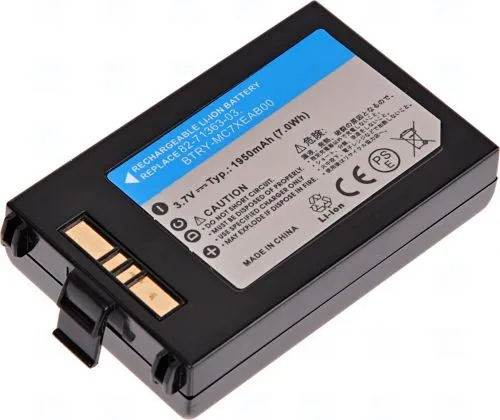 Батерия за баркод четец Symbol BTRY-MC70EAB00, 82-71363-01, 82-71363-02, 82-71363-03, Li-ion, 3,7 V, 1900mAh