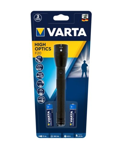 Фенер VARTA High Optics 3W LED с 2 батерии AA