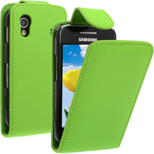FLIP калъф за Samsung Galaxy ACE GT-S5830 Green