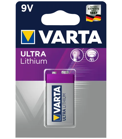 Varta Lithium 9V 1200mAh BL1